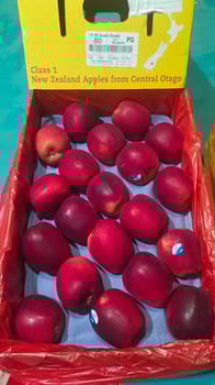 एप्पल क्वीन नई ज़ीलैण्ड  18 KG 120 काउंट